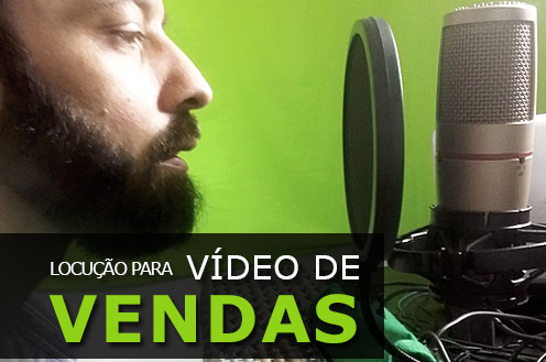 Locução para vídeo de vendas